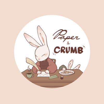 Paper and Crumb Sticker